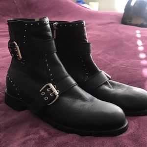 Jimmy choo combat boots